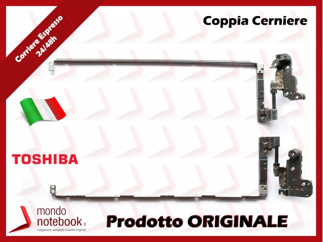 Cerniere Hinges TOSHIBA Satellite A300 A305 (COPPIA) Cerniere Hinges TOSHIBA Satellite A300 A305 (COPPIA)