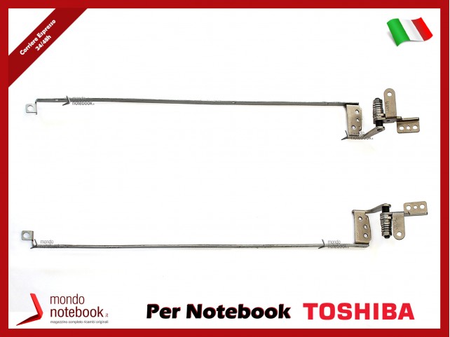 Cerniere Hinges TOSHIBA Satellite C650 C655 L650 (COPPIA) Cerniere Hinges TOSHIBA Satellite C650 C655 L650 (COPPIA)