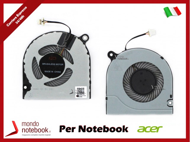 Ventola Fan CPU ACER Aspire A515-51G A517-51 (Cavo Corto) Ventola Fan CPU ACER Aspire A515-51G A517-51 (Cavo Corto)