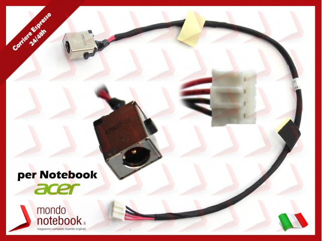 Connettore di Alimentazione DC Power Jack ACER Aspire A517-51 - 50.GSUN2.001 Connettore di Alimentazione DC Power Jack ACER Aspire A517-51 - 50.GSUN2.001