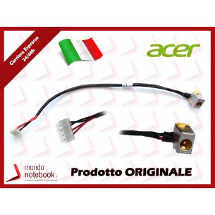 Connettore di Alimentazione DC Power Jack HP PJ202 CQ62 G62 CQ56 (8 PIN) 18cm