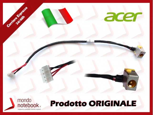 Connettore di Alimentazione DC Power Jack ACER TravelMate 5344 5744 5744Z P453 Connettore di Alimentazione DC Power Jack ACER TravelMate 5344 5744 5744Z P453
