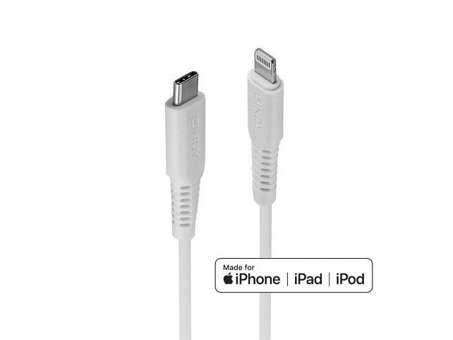 Lindy 3M Usb C To Lightning Cable White Lindy 3M Usb C To Lightning Cable White