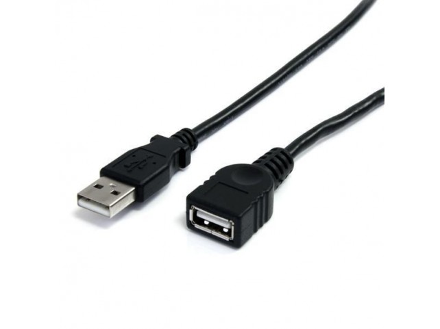 StarTech.com 6 FT USB EXTENSION CABLE  6 ft Black USB 2.0 Extension