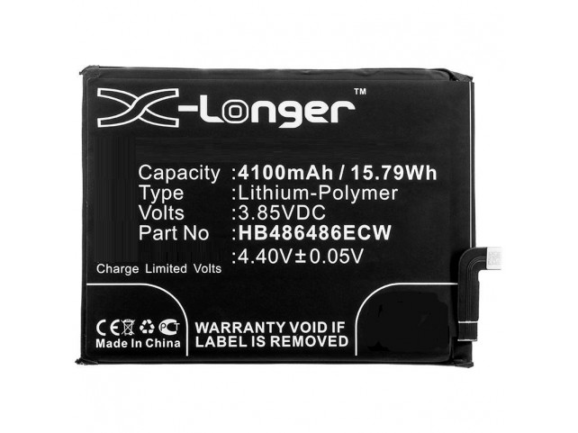 CoreParts Mobile Battery for Huawei 15.79Wh Li-Pol 3.85V 4100mAh CoreParts Mobile Battery for Huawei 15.79Wh Li-Pol 3.85V 4100mAh