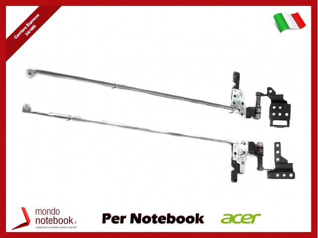 Cerniere Hinges ACER Nitro 5 AN515-42 AN515-52 PH315-51 (Coppia) 33.Q3MN2.001 Cerniere Hinges ACER Nitro 5 AN515-42 AN515-52 PH315-51 (Coppia) 33.Q3MN2.001