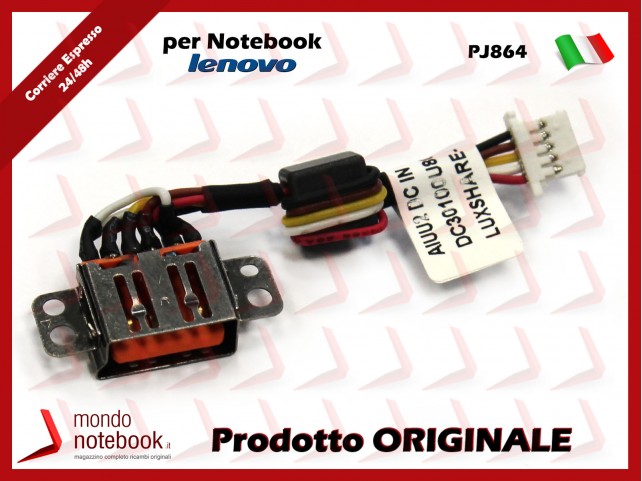 Connettore di Alimentazione DC Power Jack LENOVO PJ864 Yoga 3 11 Connettore di Alimentazione DC Power Jack LENOVO PJ864 Yoga 3 11