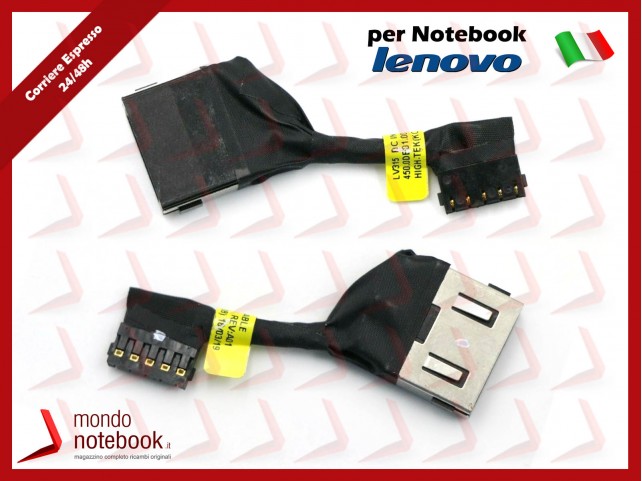 Connettore di Alimentazione DC Power Jack LENOVO V330-15ISK V130-15IKB Connettore di Alimentazione DC Power Jack LENOVO V330-15ISK V130-15IKB