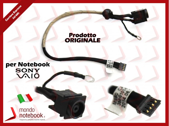 Connettore di Alimentazione DC Power Jack SONY VPC-EC (M980) Connettore di Alimentazione DC Power Jack SONY VPC-EC (M980)