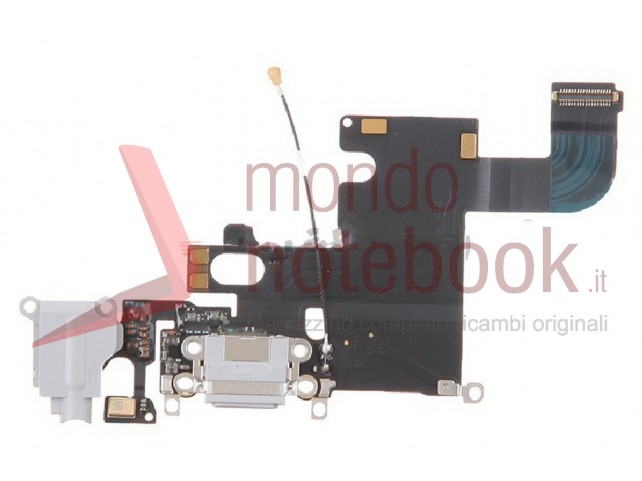 Connettore di Ricarica Apple iPhone 6 Charging Port Flex Cable Ribbon Replacement (BIANCO) Connettore di Ricarica Apple iPhone 6 Charging Port Flex Cable Ribbon Replacement (BIANCO)