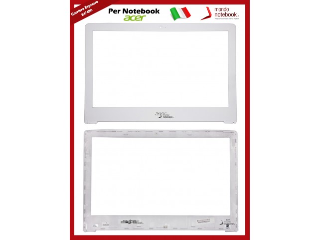 Bezel Cornice LCD Acer Aspire S5-371 S5-371T (Bianca) 60.GCJN2.003 Bezel Cornice LCD Acer Aspire S5-371 S5-371T (Bianca) 60.GCJN2.003
