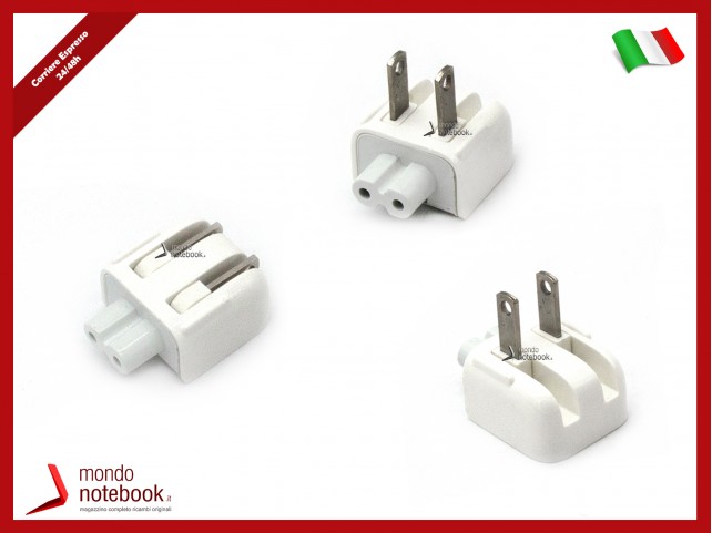 Adattatore Plug per Alimentatori ASUS APPLE Spina UK / Bipolare (Bianco) Adattatore Plug per Alimentatori ASUS APPLE Spina UK / Bipolare (Bianco)