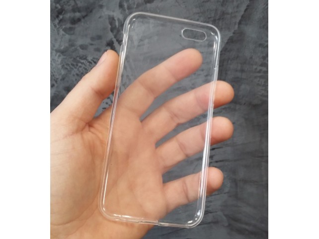 Custodia ULTRA SLIM 0,6 mm Cover TPU Silicone TRASPARENTE per APPLE IPHONE 6 6S Custodia ULTRA SLIM 0,6 mm Cover TPU Silicone TRASPARENTE per APPLE IPHONE 6 6S