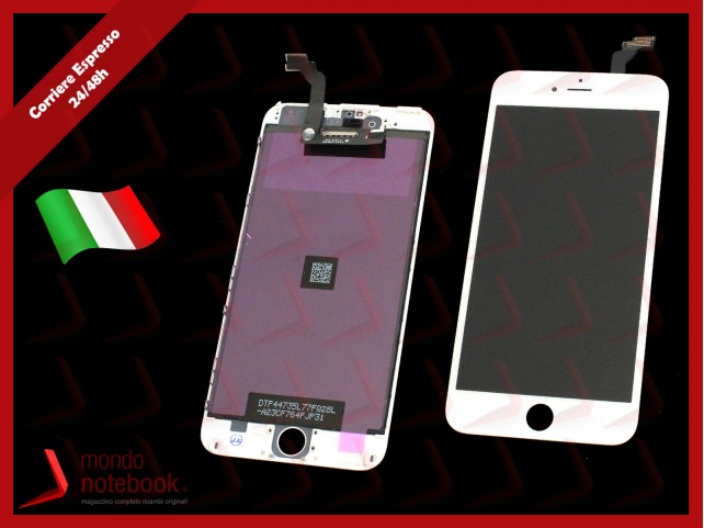 Display LCD con Touch Screen Compatibile per APPLE Iphone 6 PLUS (BIANCO) A+++ Display LCD con Touch Screen Compatibile per APPLE Iphone 6 PLUS (BIANCO) A+++