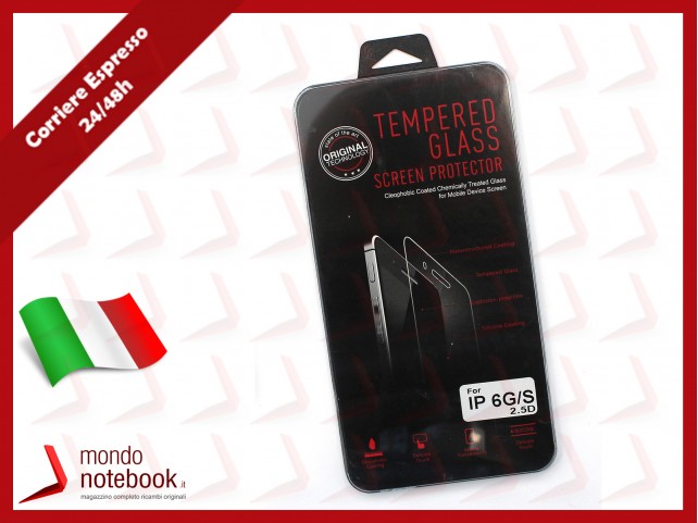 Pellicola in VETRO TEMPERATO per Apple iPhone 6 6S Pellicola in VETRO TEMPERATO per Apple iPhone 6 6S