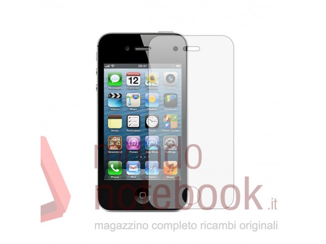Pellicola in VETRO VETRINO TEMPERATO per Apple iPhone 4 4S Pellicola in VETRO VETRINO TEMPERATO per Apple iPhone 4 4S