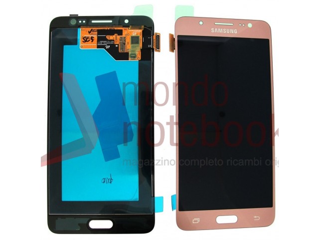 Display LCD con Touch Screen Originale SAMSUNG Galaxy J5 (2016) SM-J510FN (Rose - Gold) Display LCD con Touch Screen Originale SAMSUNG Galaxy J5 (2016) SM-J510FN (Rose - Gold)