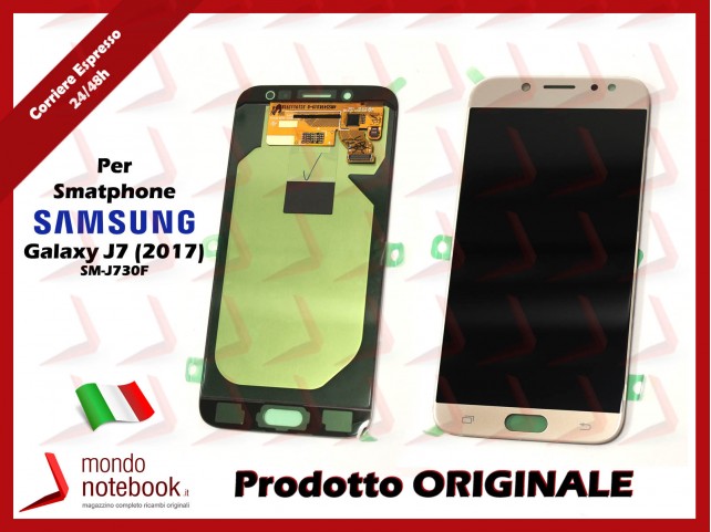 Display LCD con Touch Screen Originale SAMSUNG Galaxy J7 (2017) SM-J730F (Gold) Display LCD con Touch Screen Originale SAMSUNG Galaxy J7 (2017) SM-J730F (Gold)