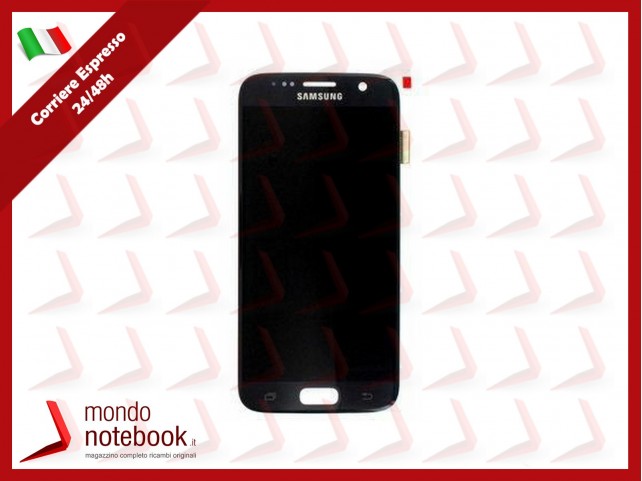 Display LCD con Touch Screen Originale SAMSUNG Galaxy S7 SM-G930F (Nero) Display LCD con Touch Screen Originale SAMSUNG Galaxy S7 SM-G930F (Nero)