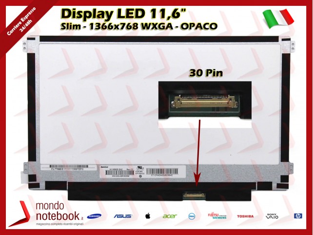 Display LED 11,6 Display LED 11,6