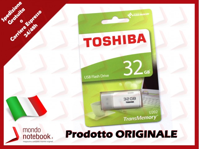PENDRIVE TOSHIBA USB 2.0 32GB U202 PENDRIVE TOSHIBA USB 2.0 32GB U202