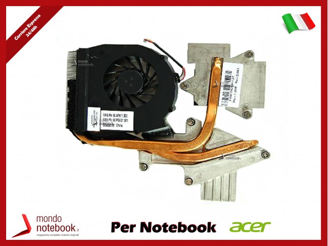 Dissipatore e Ventola Heatsink Fan CPU ACER Aspire 5542G Dissipatore e Ventola Heatsink Fan CPU ACER Aspire 5542G