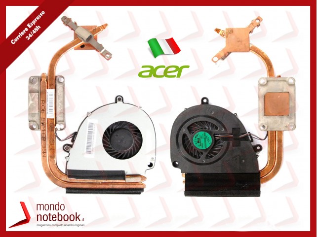 Dissipatore e Ventola Heatsink Fan CPU ACER Aspire 5750 5755 (Versione 2) Dissipatore e Ventola Heatsink Fan CPU ACER Aspire 5750 5755 (Versione 2)
