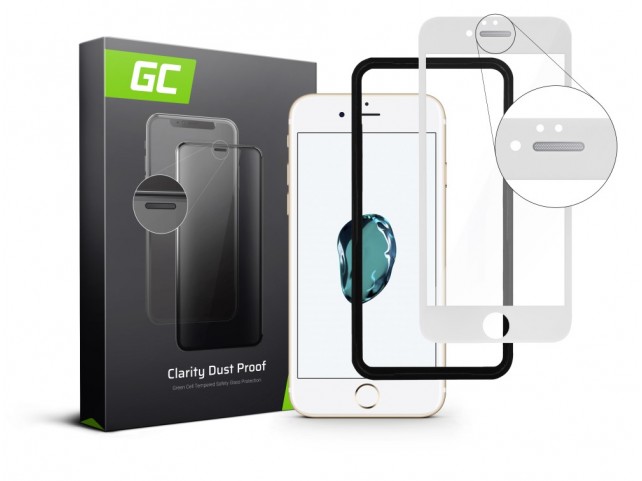Pellicola Vetro Temperato per Apple iPhone 7 / 8 / SE 2020 - Bianco Pellicola Vetro Temperato per Apple iPhone 7 / 8 / SE 2020 - Bianco
