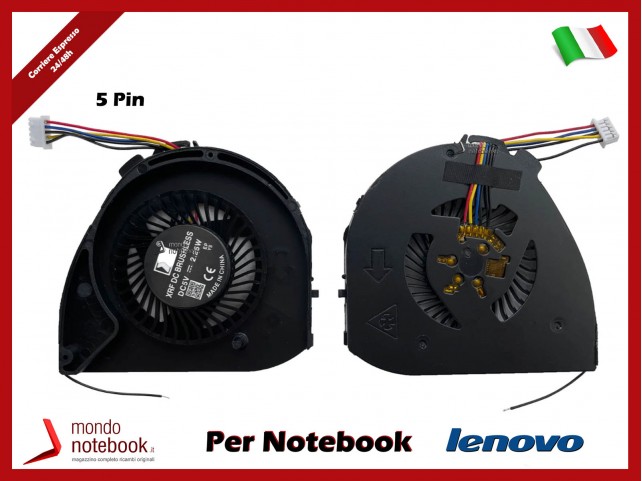 Ventola Fan CPU LENOVO ThinkPad T440 T450 T460 (5 Pin) Ventola Fan CPU LENOVO ThinkPad T440 T450 T460 (5 Pin)