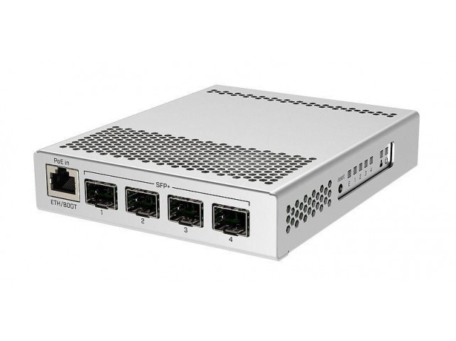 MikroTik Cloud Router Switch  (RouterOS L5), desktop Encl.