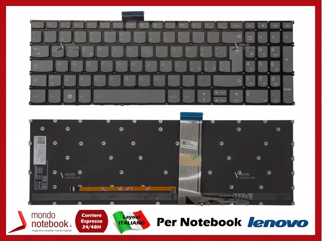 Tastiera Notebook Lenovo Ideapad 5-15ARE05 5-15ITL05 Italiana Retroilluminata Tastiera Notebook Lenovo Ideapad 5-15ARE05 5-15ITL05 Italiana Retroilluminata
