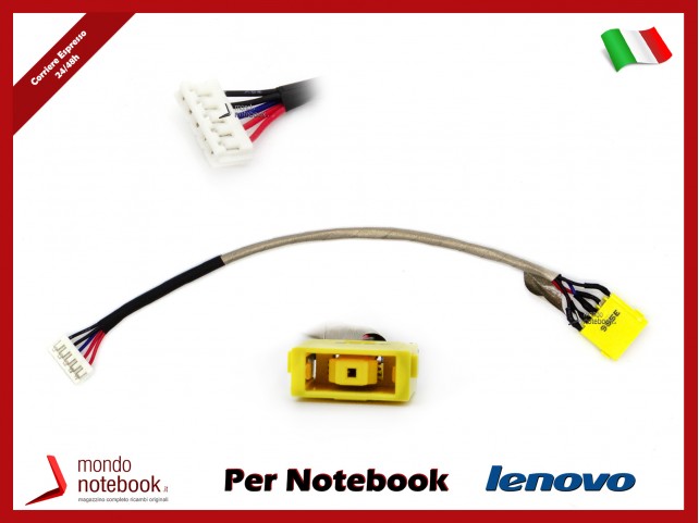 Connettore di Alimentazione DC Power Jack Lenovo IdeaPad G700 G710 Z710 Connettore di Alimentazione DC Power Jack Lenovo IdeaPad G700 G710 Z710