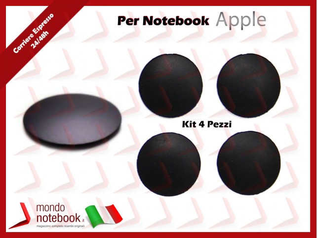 Gommino per Bottom Case Rubber Foot Back Apple MacBook Pro A1278 A1286 A1297 13 Gommino per Bottom Case Rubber Foot Back Apple MacBook Pro A1278 A1286 A1297 13