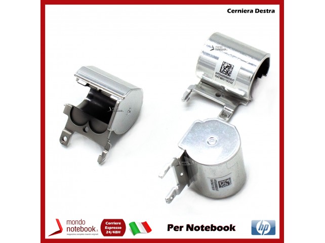 Copri Cerniera Cover Hinge HP 250 255 G6 15-BS 15T-BS 15-BW 15-BR (Silver) Destro Copri Cerniera Cover Hinge HP 250 255 G6 15-BS 15T-BS 15-BW 15-BR (Silver) Destro