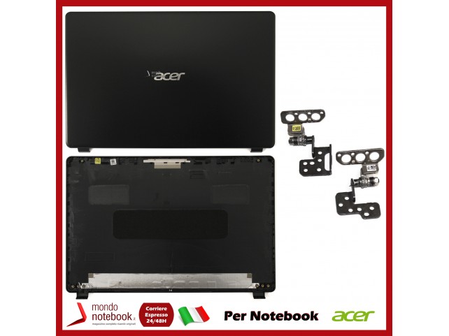 KIT Cover LCD + Cerniere per Acer Aspire 3 A315-42 A315-42G A315-54 A315-54K A315-56 KIT Cover LCD + Cerniere per Acer Aspire 3 A315-42 A315-42G A315-54 A315-54K A315-56