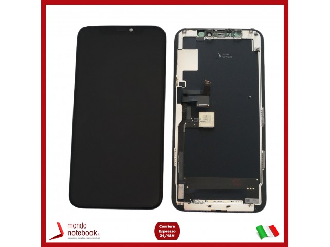 DISPLAY LCD SOFT OLED PER APPLE IPHONE 11 PRO TOUCH SCREEN SCHERMO ASSEMBLATO DISPLAY LCD SOFT OLED PER APPLE IPHONE 11 PRO TOUCH SCREEN SCHERMO ASSEMBLATO