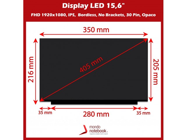 Display LED 15,6