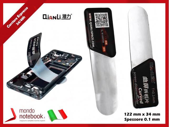 QIANLI APERTURA SCOLLAGGIO VETRI TOOL STRUMENTO RIPARAZIONE FLESSIBILE 0,1mm QIANLI APERTURA SCOLLAGGIO VETRI TOOL STRUMENTO RIPARAZIONE FLESSIBILE 0,1mm