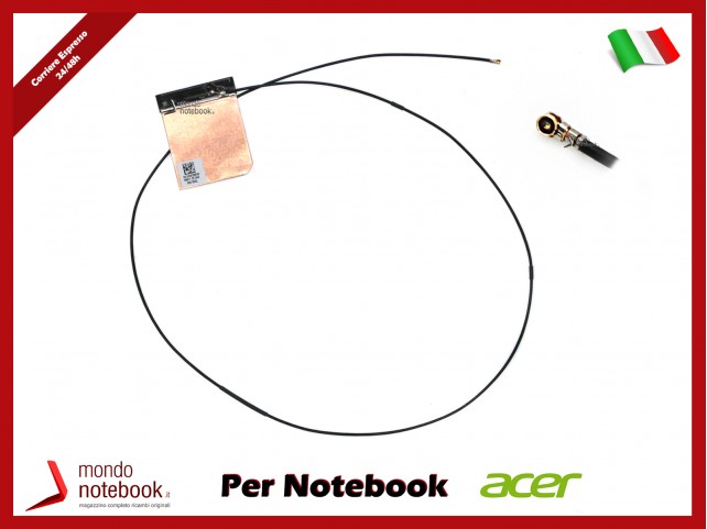 Cavo Antenna Wi-Fi WLAN Main ACER Aspire A315-42 A315-42G A315-54 A315-54K Extensa 215-51 215-51G Cavo Antenna Wi-Fi WLAN Main ACER Aspire A315-42 A315-42G A315-54 A315-54K Extensa 215-51 215-51G
