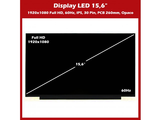 Display LED 15,6 Display LED 15,6