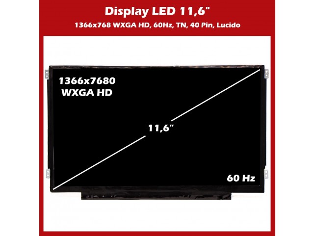 Display LED 11,6 Display LED 11,6