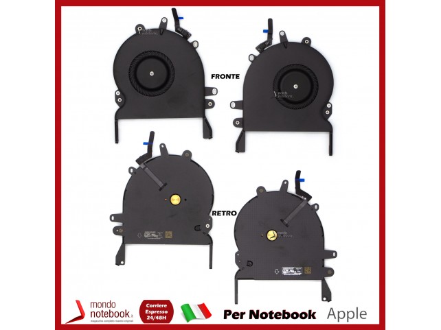 Ventole Dual Fan CPU GPU APPLE Macbook pro A1990 15,4 Ventole Dual Fan CPU GPU APPLE Macbook pro A1990 15,4