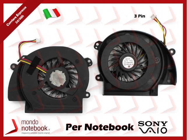 Ventola Fan CPU SONY VGN-FW - UDQFRHR01CF0 Ventola Fan CPU SONY VGN-FW - UDQFRHR01CF0