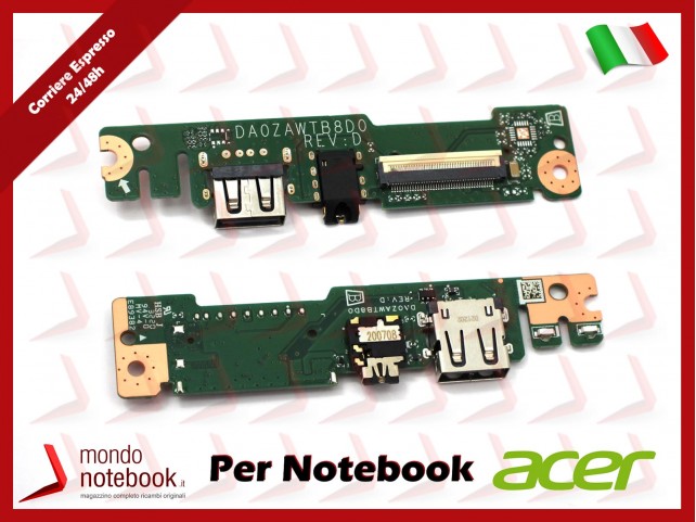 Audio Board USB ACER Aspire A315-55G A315-55KG A515-54 A515-55 - DA0ZAWTB8D0 Audio Board USB ACER Aspire A315-55G A315-55KG A515-54 A515-55 - DA0ZAWTB8D0