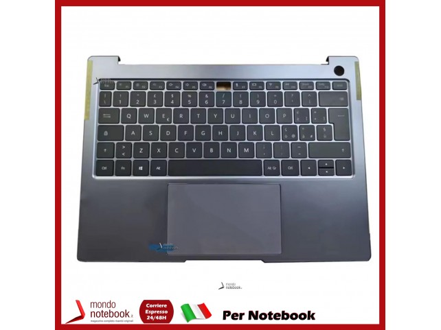 Tastiera con Top case HUAWEI MateBook 14 KLVL-WFH9 Grigio Italiano Tastiera con Top case HUAWEI MateBook 14 KLVL-WFH9 Grigio Italiano