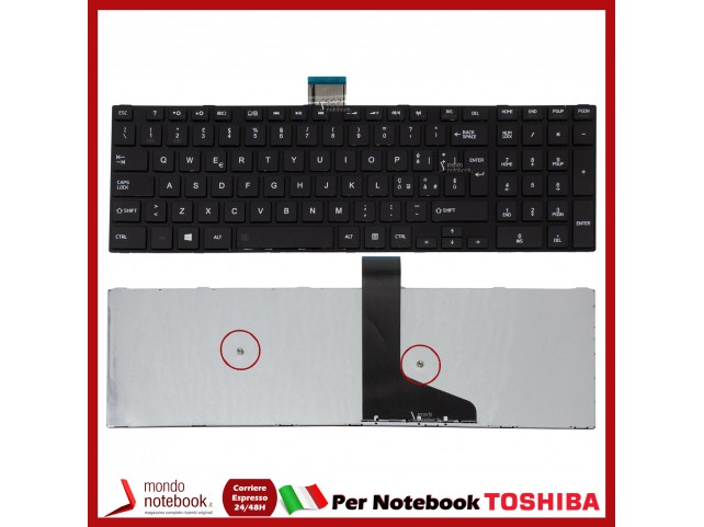 Tastiera Notebook TOSHIBA Satellite L50-A S50 S70 C70 L70 M50 U50 (NERA) (Con Frame) Tastiera Notebook TOSHIBA Satellite L50-A S50 S70 C70 L70 M50 U50 (NERA) (Con Frame)