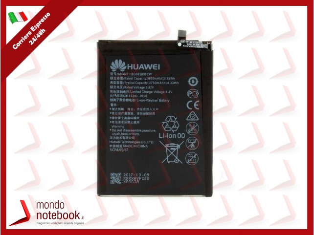 BATTERIA HB386589ECW PER HUAWEI MATE 20 LITE 3750 mAh 3.82V ALTA QUALITÀ BATTERIA HB386589ECW PER HUAWEI MATE 20 LITE 3750 mAh 3.82V ALTA QUALITÀ